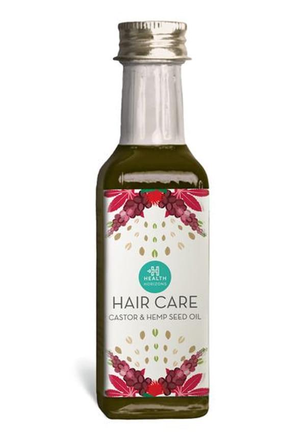 Cold Pressed Hair oil | Hemp Hair Oil Castor Oil for Nourished Hair