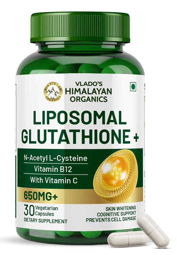 Liposomal Glutathione 650 mg+ Capsules