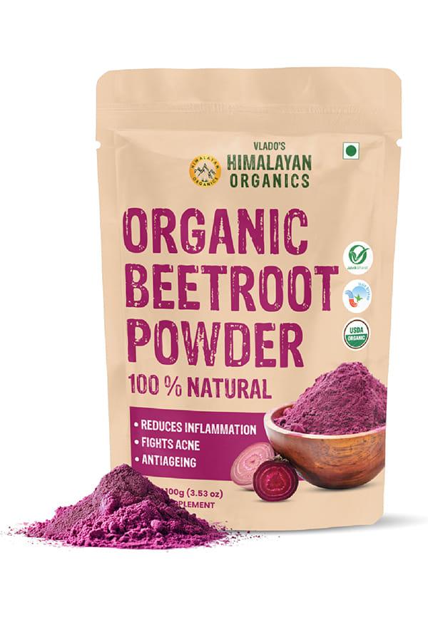 Beetroot Powder For Face, Skin & Hair | 100% Pure & High Natural Antioxidants | Boost Energy | Face Pack for Glowing Skin