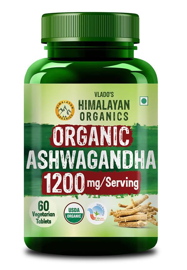 Organic Ashwagandha 1200mg Tablets