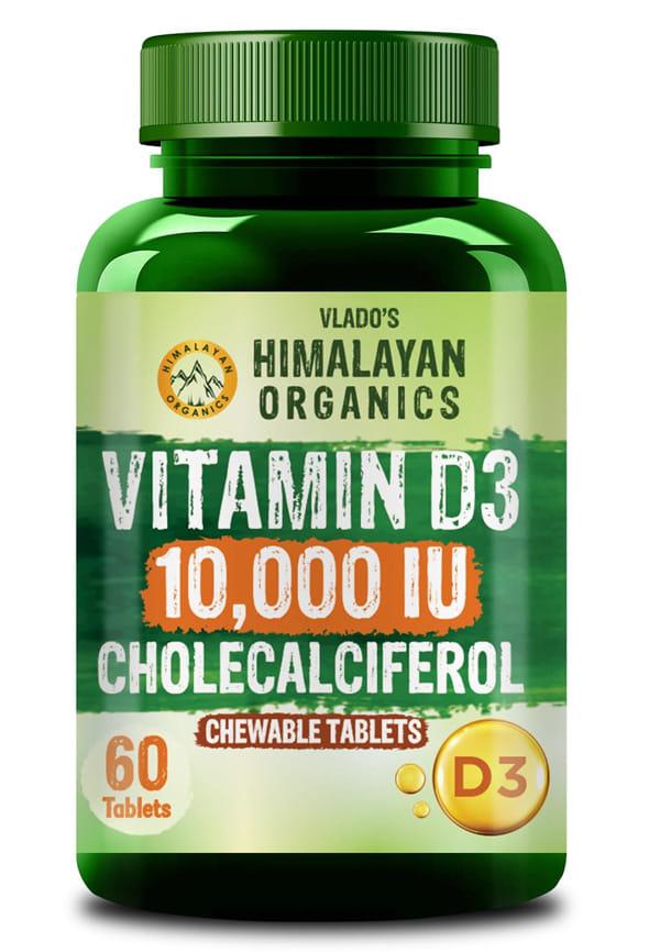 Vitamin D3 10000IU Chewable Tablets