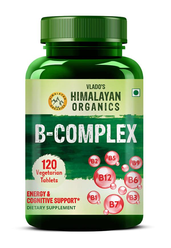 Vlado's Himalayan Organics Vitamin B Complex with 100% RDA