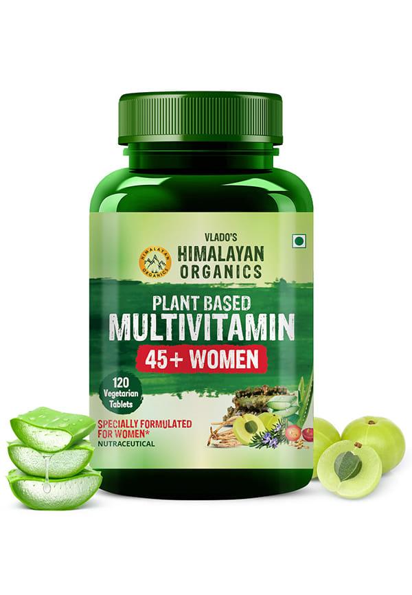 Vlado's Himalayan Organics Plant based Multivitamin Women 45+