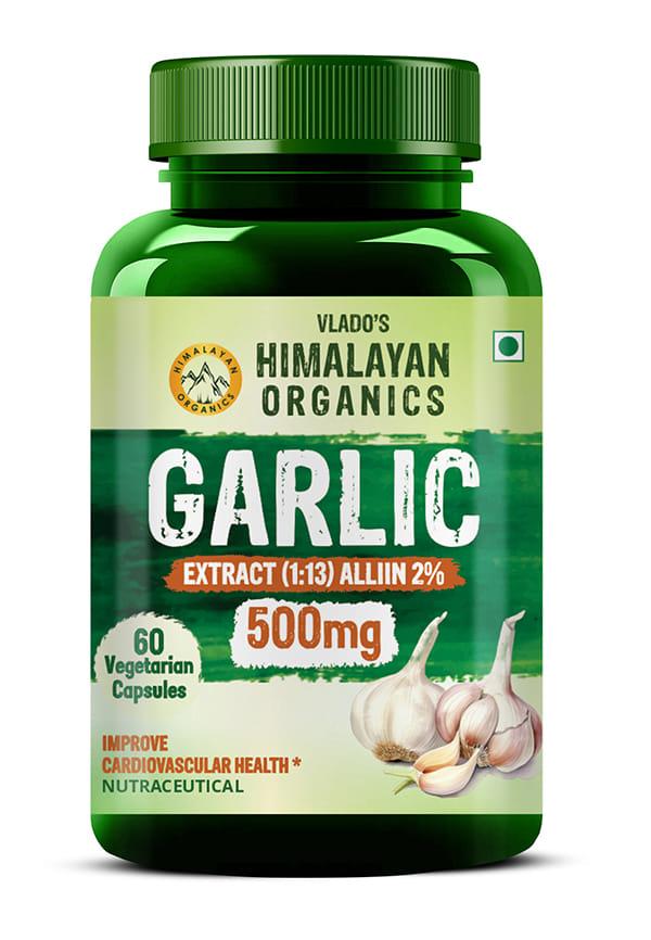 Vlado's Himalayan Organics Garlic Acid 500Mg Supplement