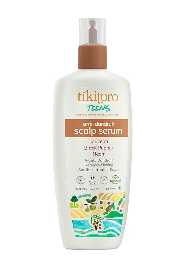 Teens Anti-Dandruff Scalp Serum with Joazeiro, Black Pepper, and Neem