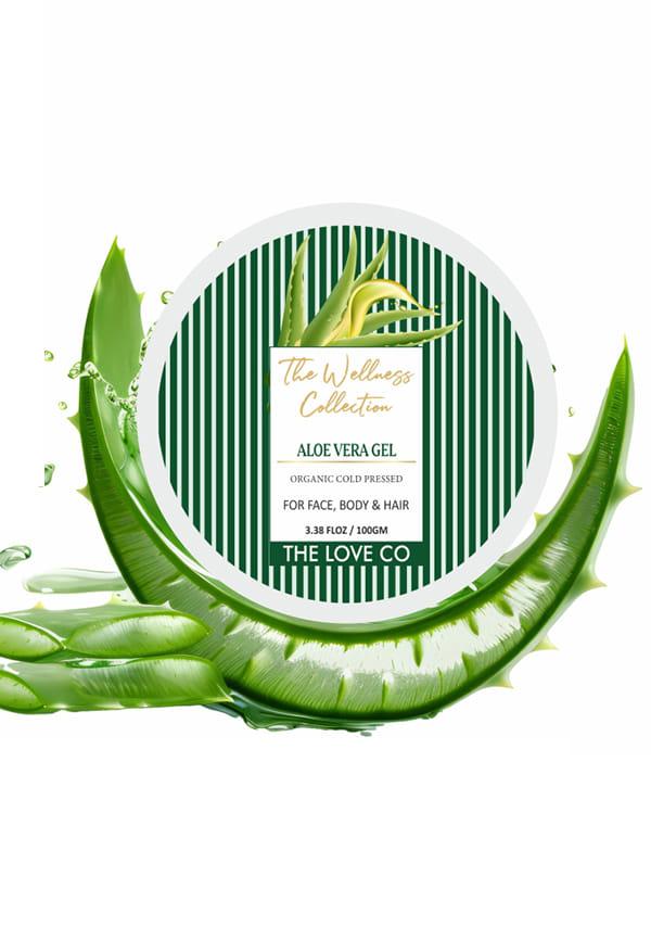 Pure Aloe Vera Gel, Refreshing Hydration & Soothing Formula -100gm