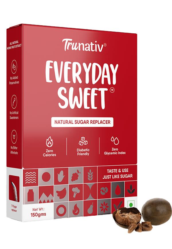Everyday Sweet 1:1 Monk Fruit Juice Powder, Natural Sugar Replacer, Diabetic Friendly