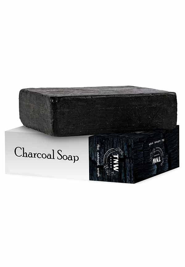 Handmade Charcoal Soap For Blackheads And Acne With Neem And Cinnamon
