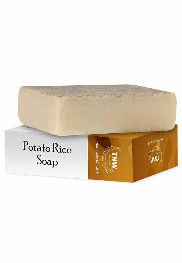 Handmade Potato Rice Soap For Tanning And Pigmentation For Oily Skin