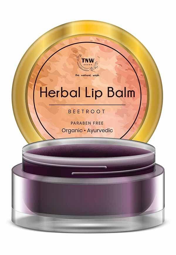 Herbal Beetroot Lip Balm For Soft And Shiny Lips