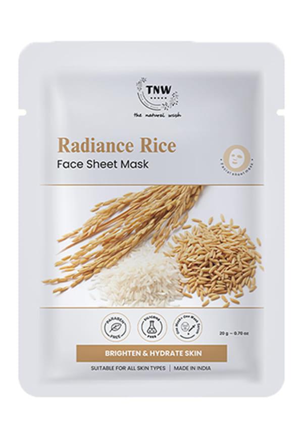 Radiance Rice Face Sheet Mask