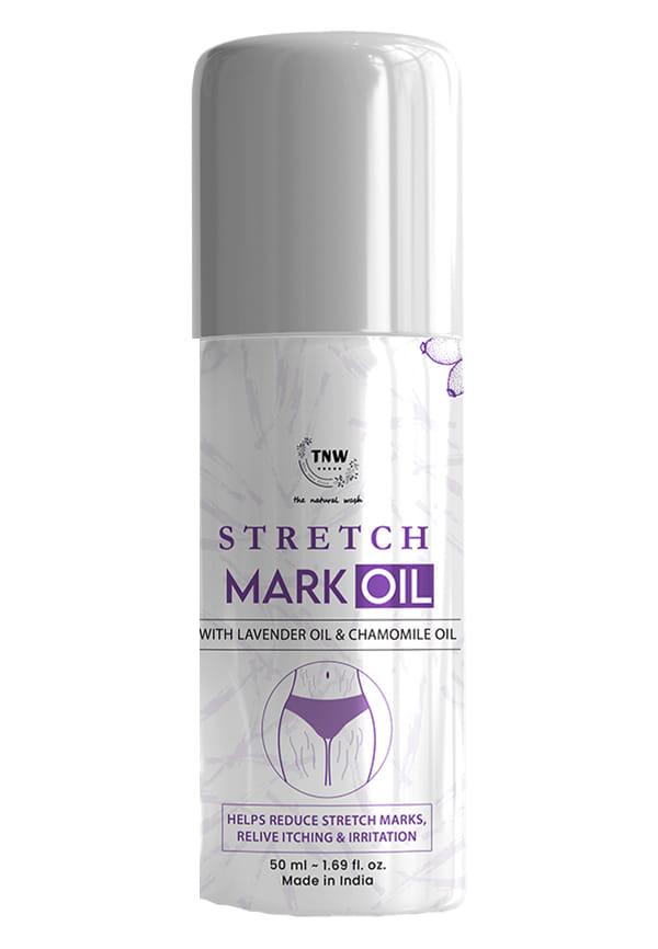 Stretch Mark Oil with Roll On for Reducing Scars & Pigmentation
