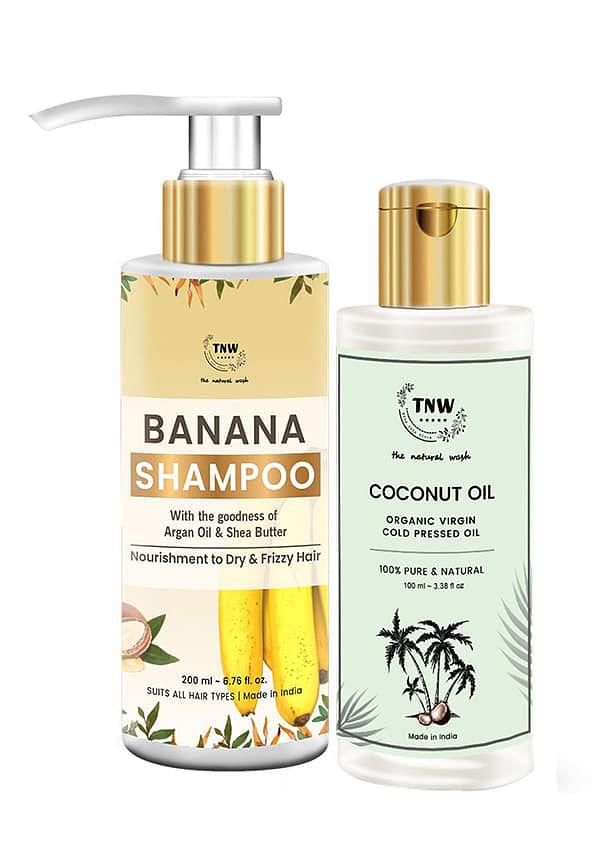 Hair Mask (Amla) 200gm + Banana Shampoo 200ml