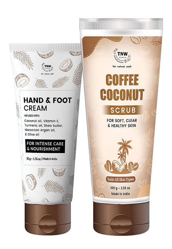 Coffee Coconut Scrub + Lip Scrub