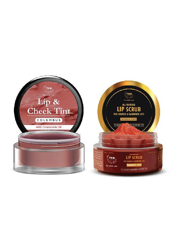 Columbus Lip Tint & Lip Scrub