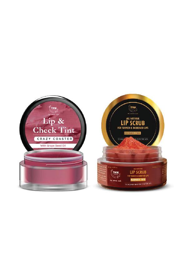 Crazy Coster Lip Tint & Lip Scrub