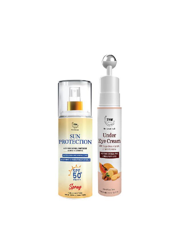 Sun Protection Spf 50 Spray + Under Eye Cream