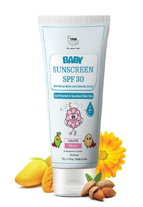 Baby Sunscreen with Calendula Extracts and Mango Butter