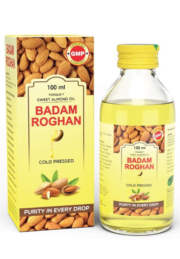 Badam Roghan Oil | 100% Pure, Cold Pressed & Sweet Almond Oil