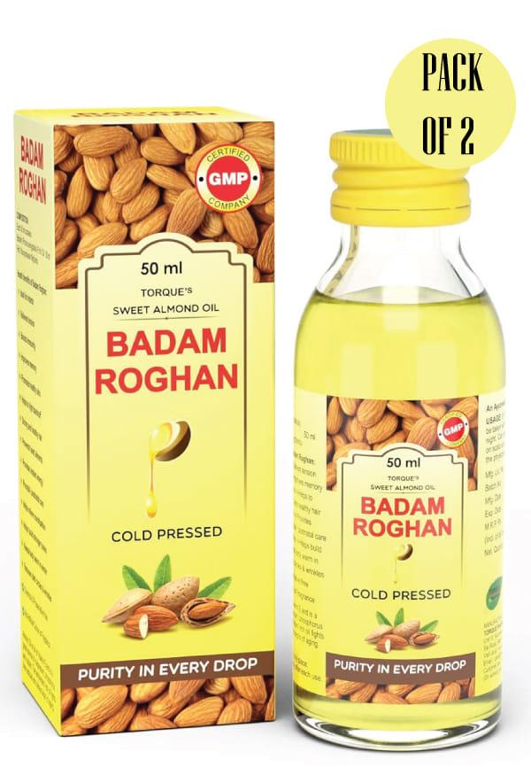 Badam Roghan Oil | 100% Pure, Cold Pressed & Sweet Almond Oil