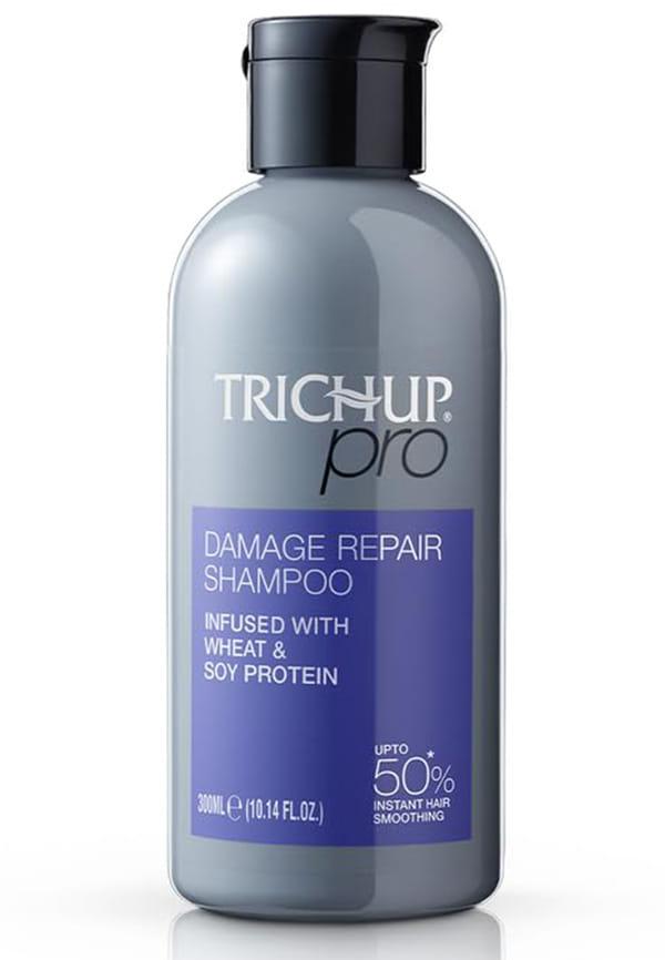Trichup Pro Damage Repair Shampoo for Dry Frizzy Hair Instant Dual Action