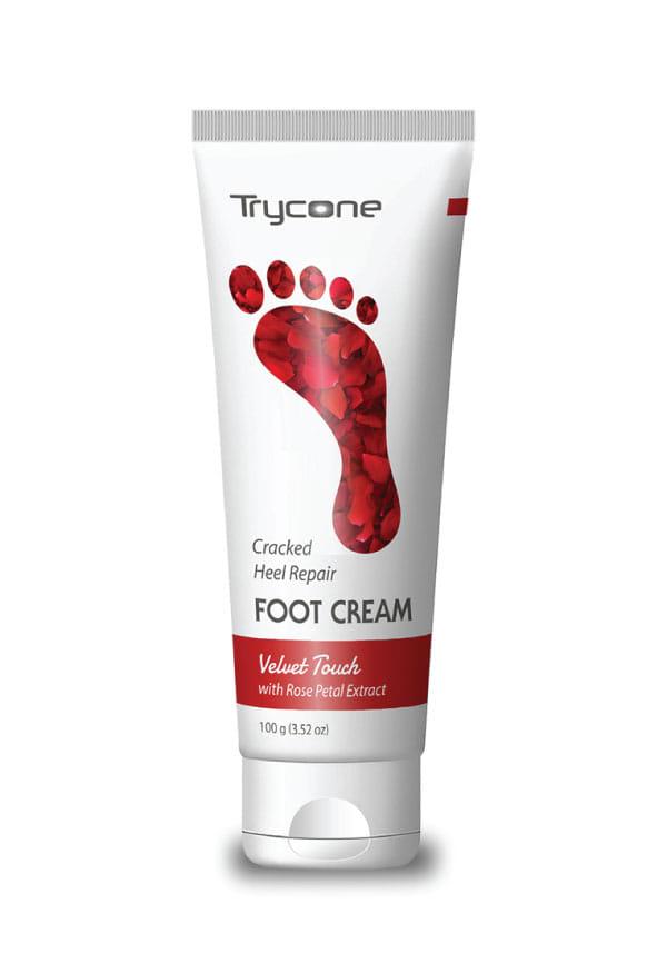 Crack Heel Repair Foot Cream Velvet Touch With Rose Petal