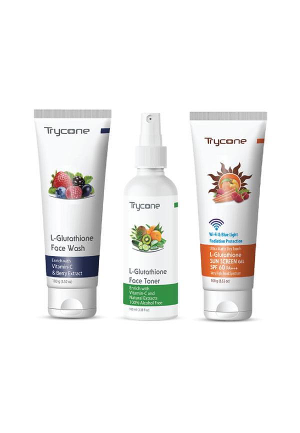 L- Glutathione & Vitamin C Sun Damage Control Skin Care Kit