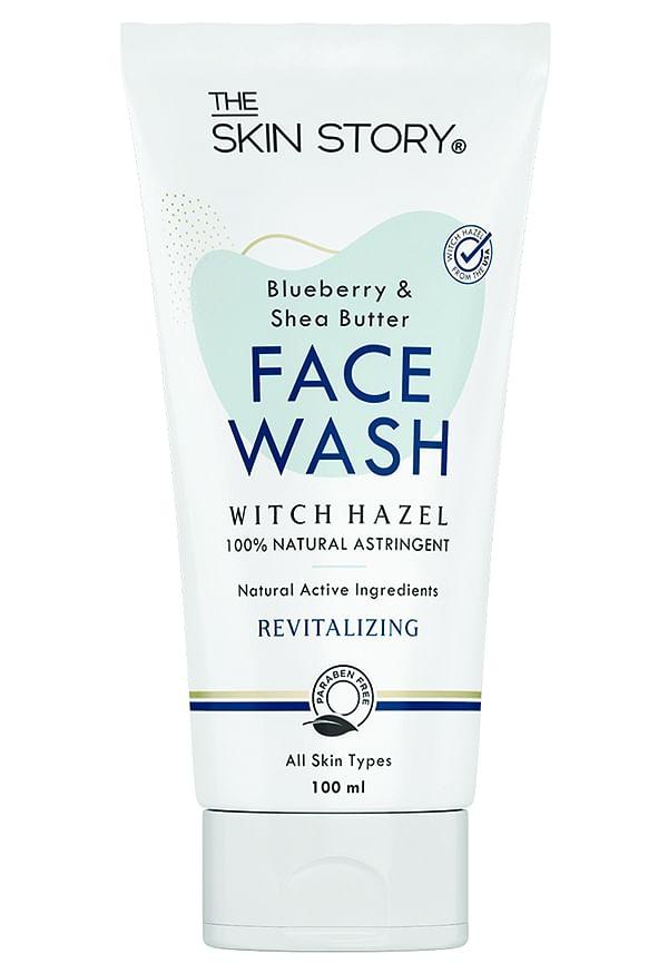 Blueberry & Shea Butter Revitalizing Face Wash With Natural Active Ingredients | For All Skin Types