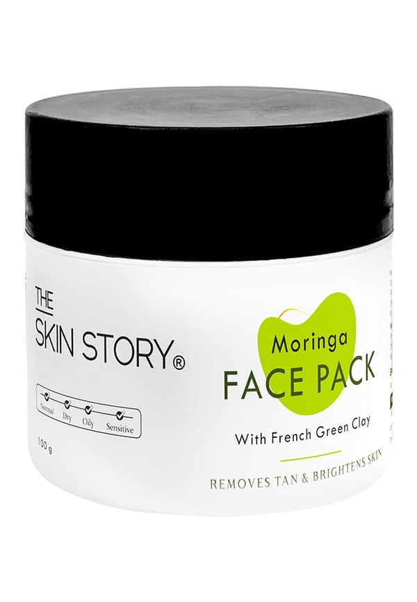 Moringa Face Pack | Removes Tan & Brightens Skin