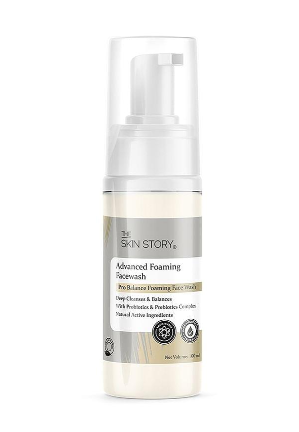 Sulphate Free Advanced Foaming Face Wash With Natural Active Ingredients | Deep Cleansing