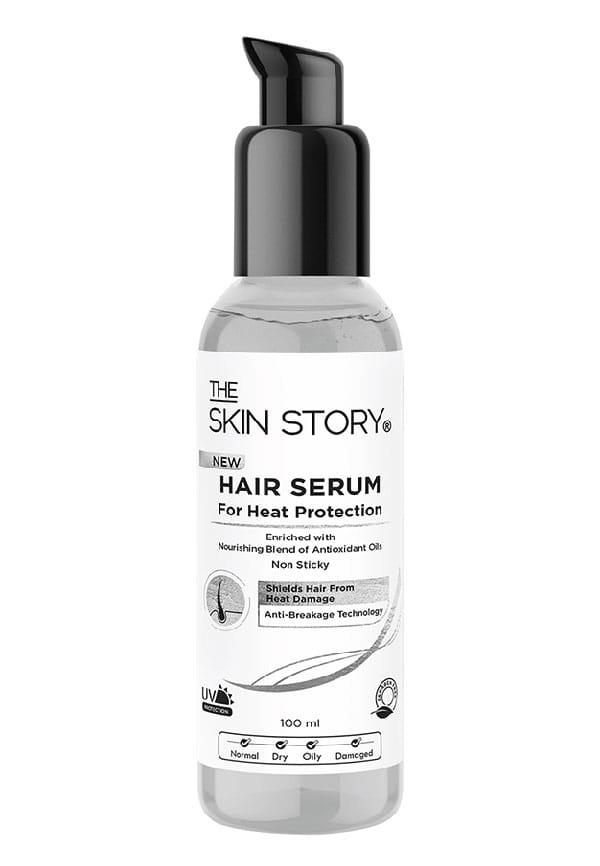 Hair Serum For Heat Protection, UV Protection With Anti Breakage Technology | Non-Sticky