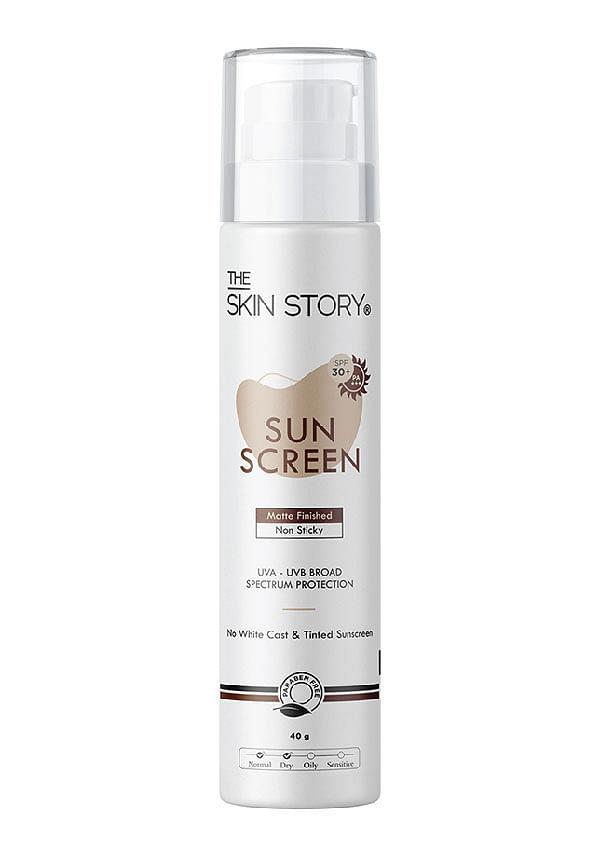 Tinted Sunscreen SPF 30+ PA+++ UVA - UVB Protection, Matte Finished | No White Cast & Non-Sticky