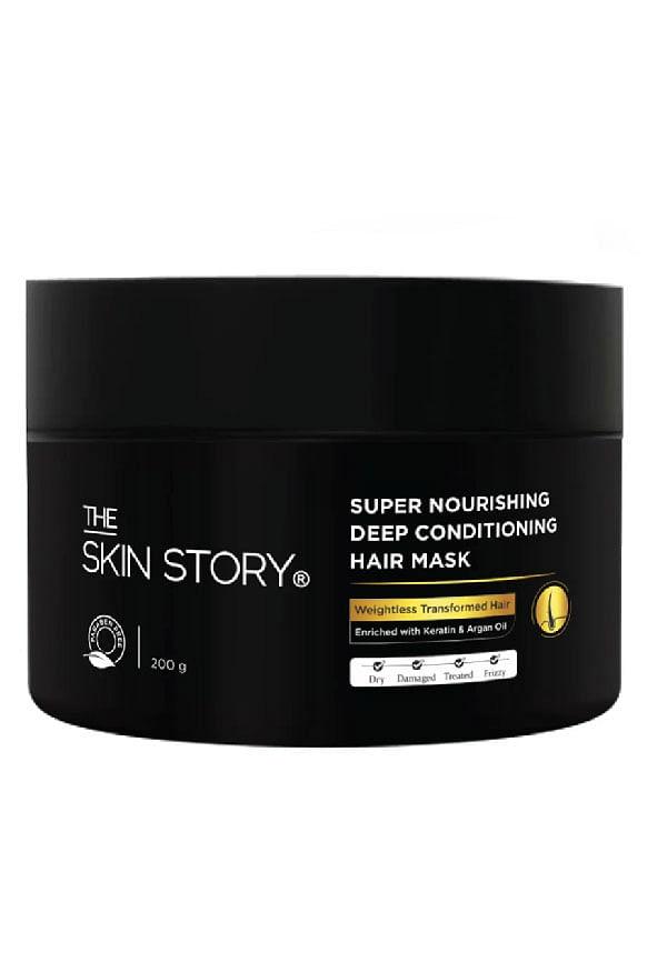 Super Nourishing Deep Conditioning Hair Mask Enriched With Keratin & Argan Oil