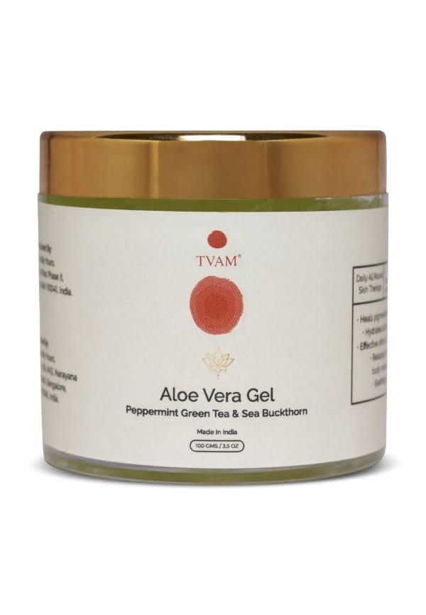 Aloe Vera Gel- Peppermint Green Tea & Sea Buckthorn
