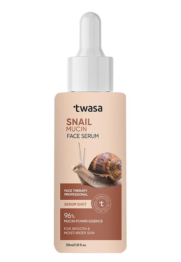 Snail Mucin Face Serum, 96% Snail Mucin Filtrate