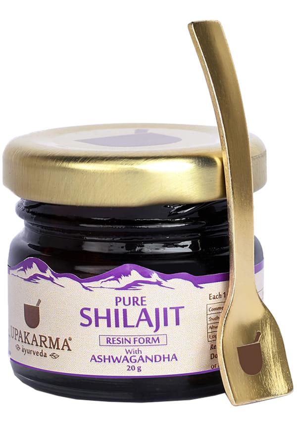 100% Ayurvedic & Pure Shilajit Resin Form with Ashwagandha