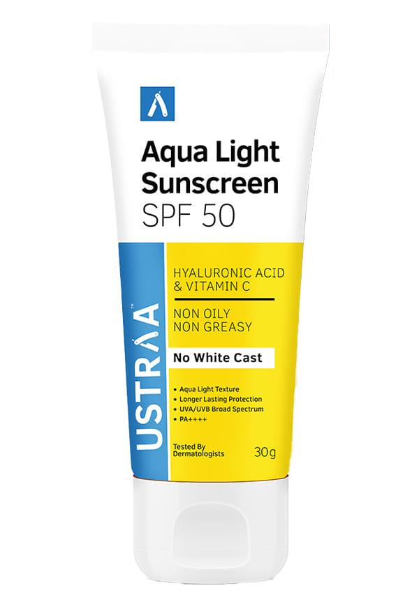Aqua Light Sunscreen SPF 50 PA++++ with Vitamin C