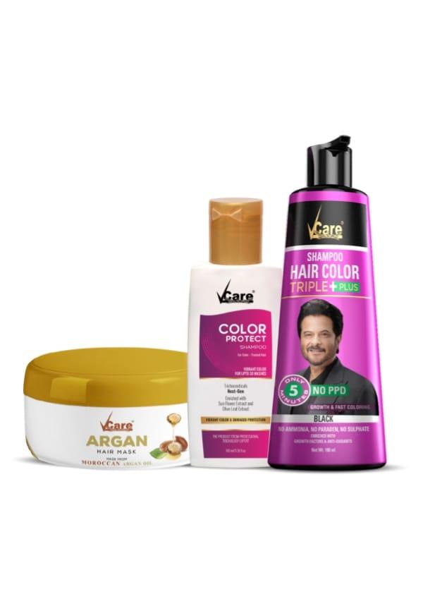 Shampoo Hair Color Black