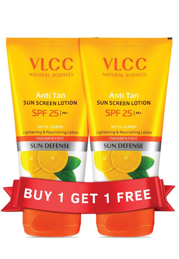 Anti Tan Sun Screen Lotion - SPF 25 PA+ Buy One Get One