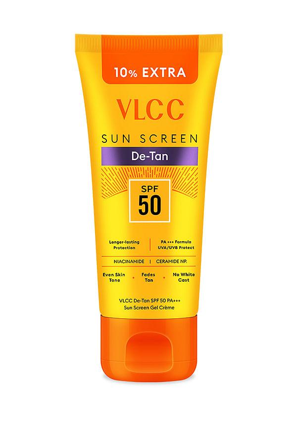 De Tan SPF 50 PA+++ Sunscreen Gel Cream