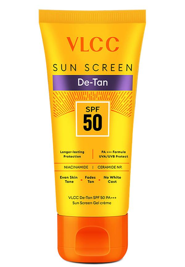 De Tan SPF 50 PA+++ Sunscreen Gel Cream