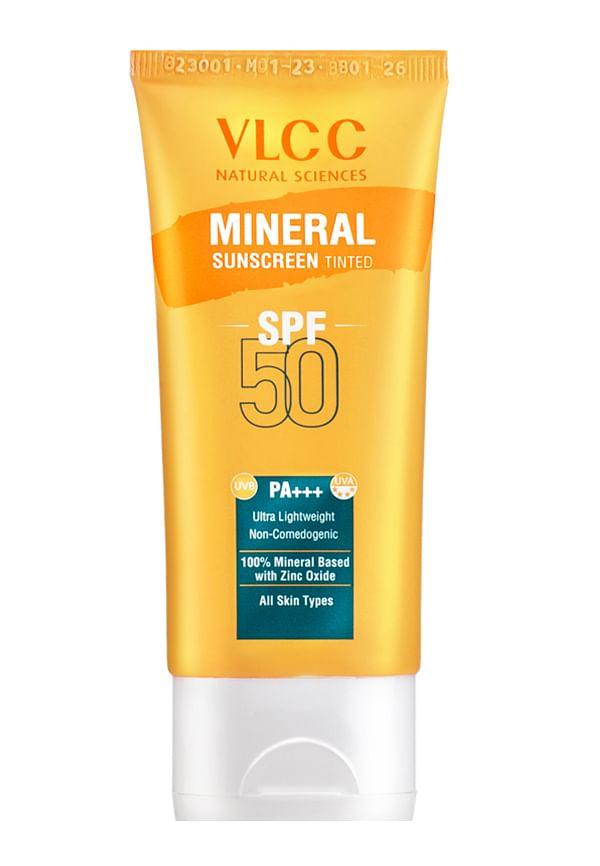 Mineral Sunscreen Tinted SPF 50 PA+++ Ultra Lightweight Non-Comedogenic
