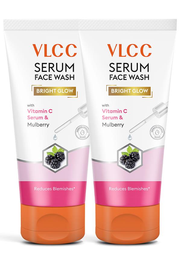 Bright Glow Serum Face Wash with Vitamin C Serum & Mulberry