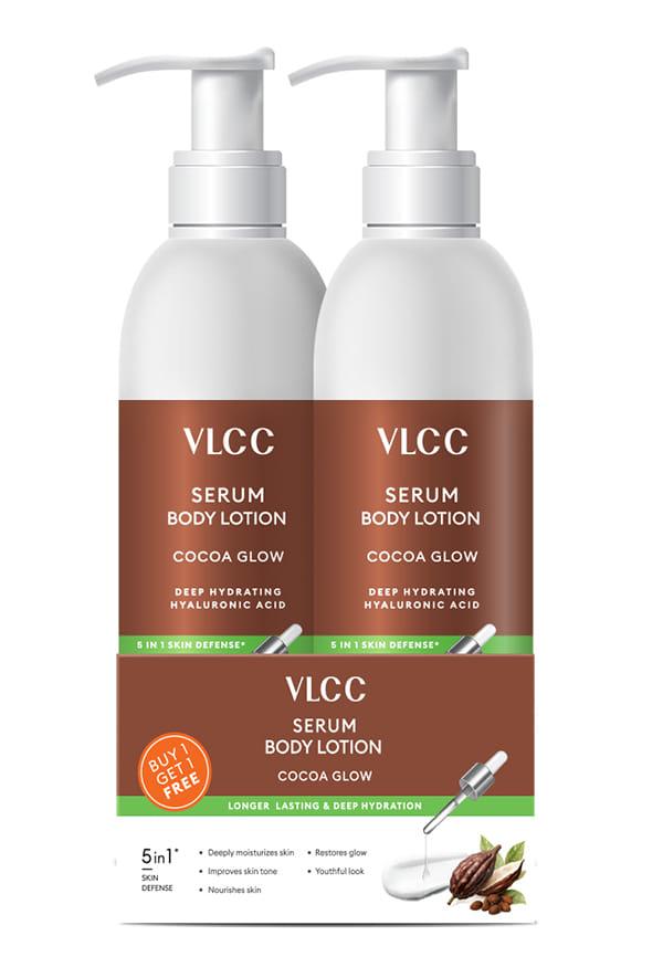 Cocoa Glow Deep Hydrating Serum Body Lotion with Hyaluronic Acid