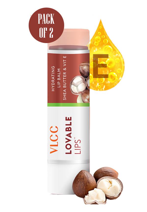 Lovable Lips Hydrating Lip Balm with Shea Butter & Vitamin E