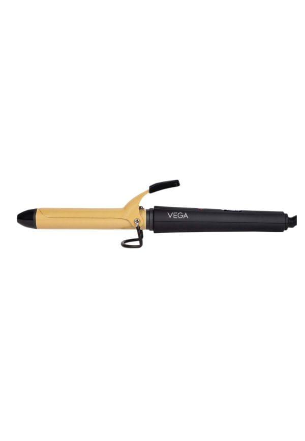 Vega Ease Curl 25 mm Barrel Hair Curler with Ceramic Coated Plates, (VHCH-02)