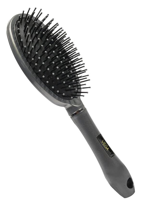 Vega Cushioned Hair Brush (India's No.1* Hair Brush Brand) for Men and Women, (E10-CB)