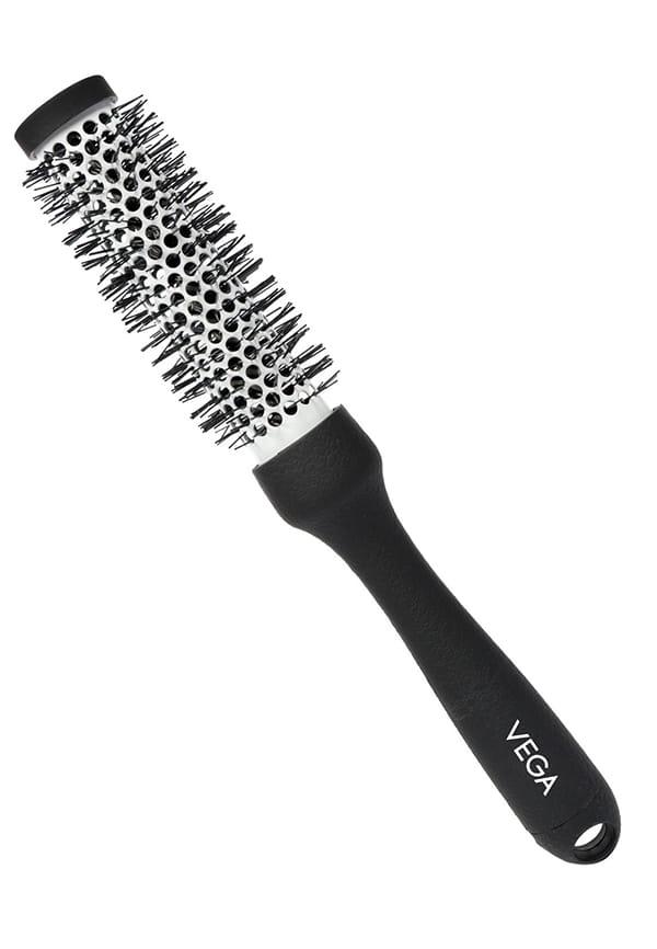 Vega Hot Curl Brush (India's No.1* Hair Brush Brand) for Hair Styling, Drying, Healthy Hair and Add Volume, Small (H2-PRS)