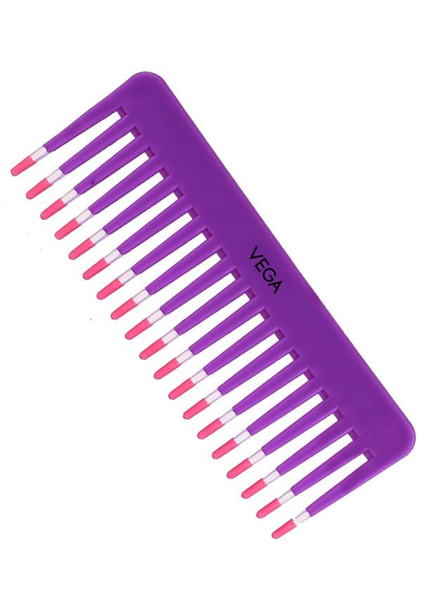 Lilac Shampoo Combfor Detangling Hair, Purple (1268)