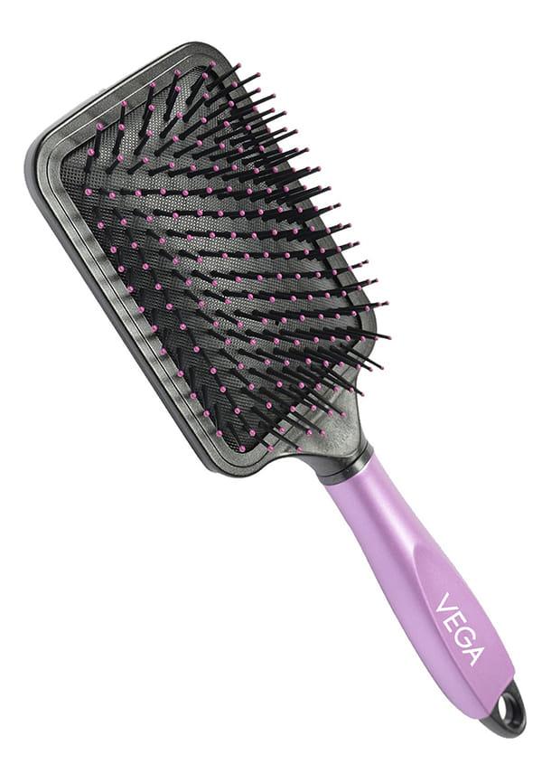 Vega Paddle Hair Brush (India's No.1* Hair Brush Brand) for Men and Women (E18-PB)